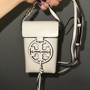 Tory Burch Pearl/Beige/a little off white Crossbody Bag